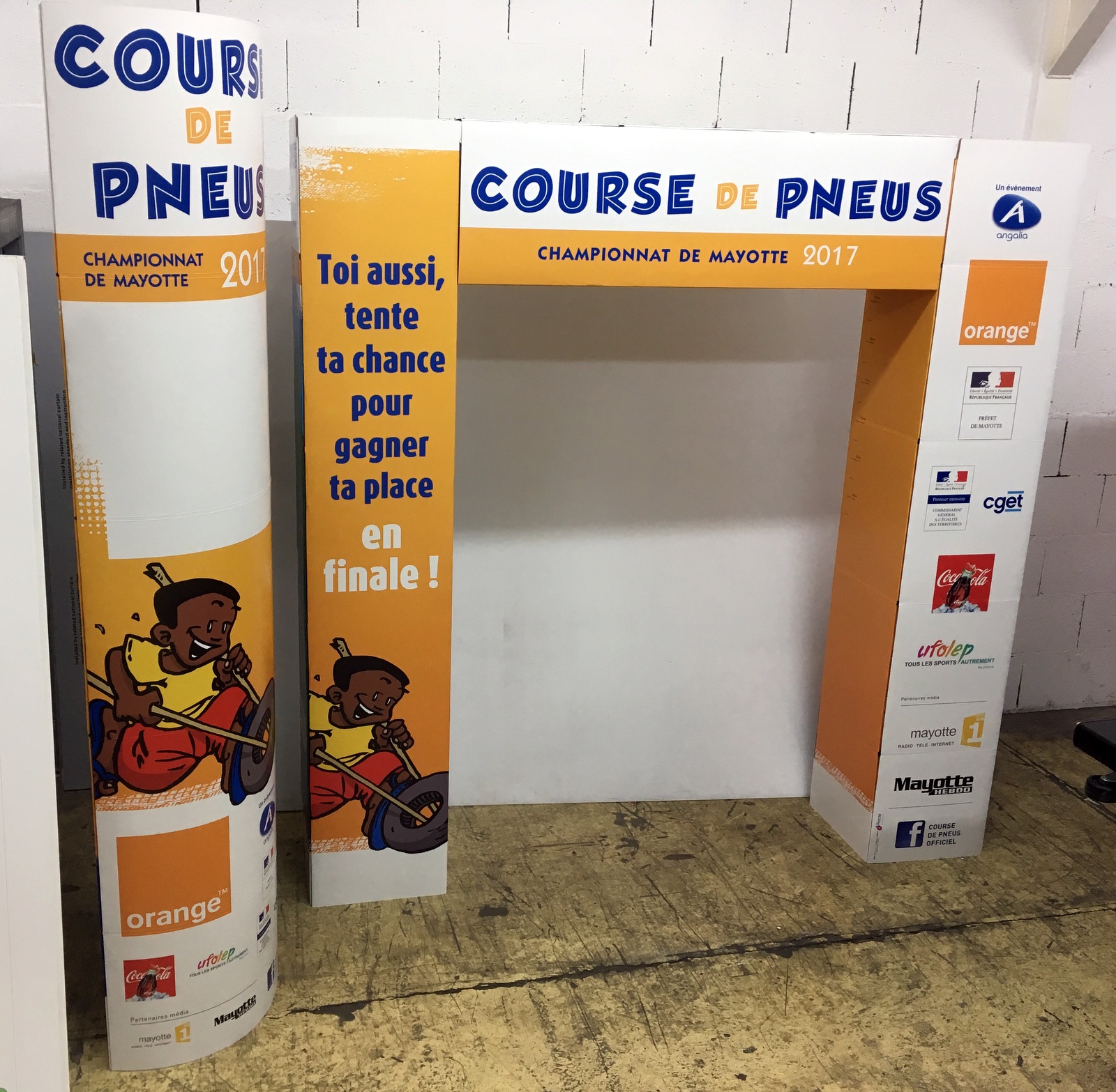 Course de pneus