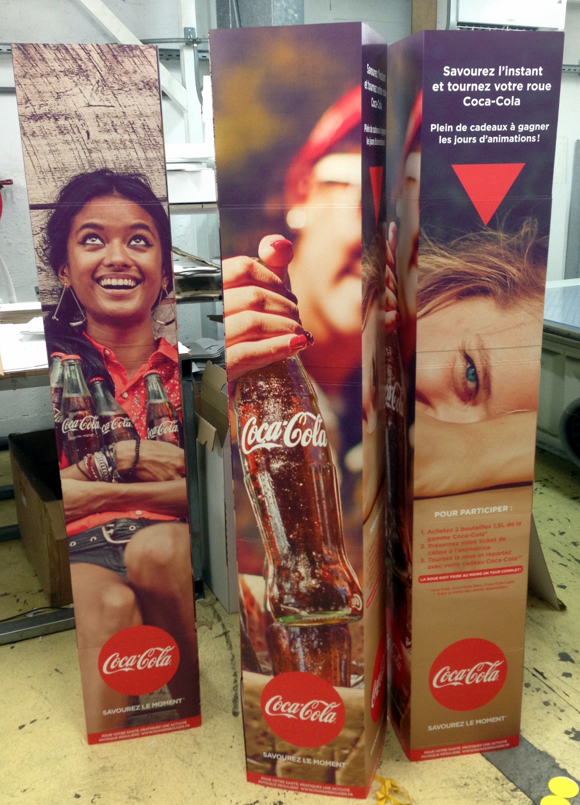 Totems coca cola